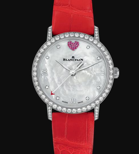 Blancpain Villeret Watch Review Ultraplate Saint valentin Replica Watch 6104B 4654 99A